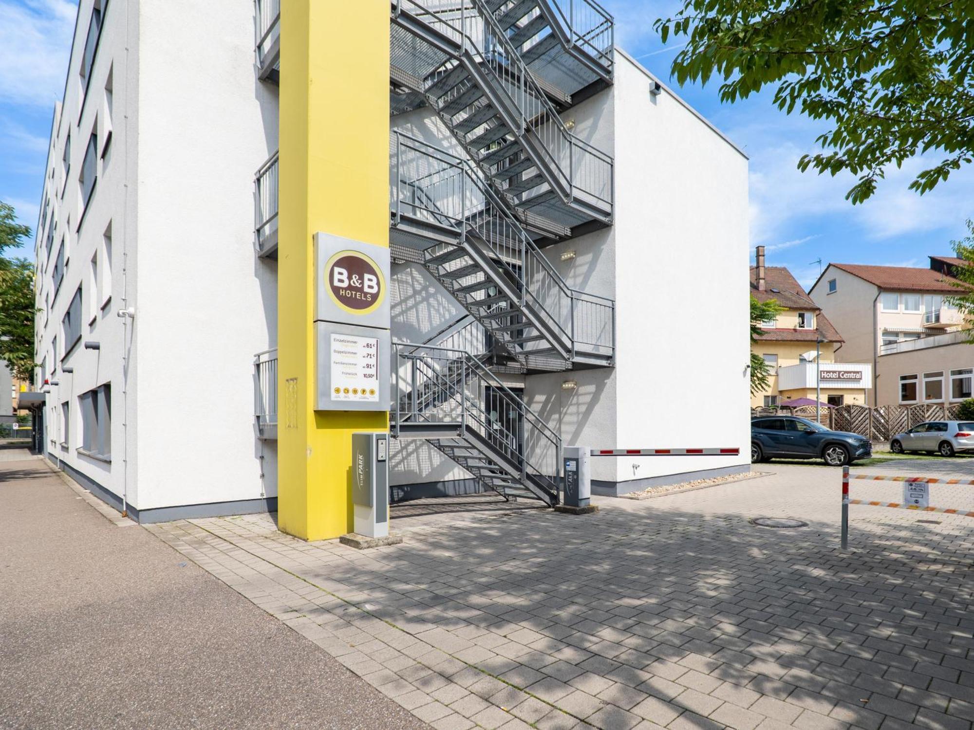 B&B Hotel Heilbronn Eksteriør billede